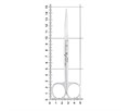 Nopa Instruments AC 046/14 - ножницы операционные GRAZIL, прямые, 14,5 см AC 046/14 - фото 496406