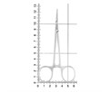 Nopa Instruments AA 131/12 - щипцы для артерии MICRO-MOSQUITO анатомические, изогнутые, 12 см AA 131/12 - фото 496567