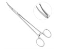 Nopa Instruments AA 159/18 - щипцы для артерии HALSTED хирургические, изогнутые, 18 см AA 159/18 - фото 496590