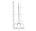 Nopa Instruments AA 156/18 - щипцы для артерии HALSTED анатомические, прямые, 18 см AA 156/18 - фото 496599