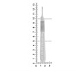 Nopa Instruments AD 009/03 - ручка для скальпеля №3 с линейкой AD 009/03 - фото 496616