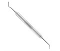 Fabri 1304-1,0F Black - удлиненная узкая гладилка с штопфером-шариком Ø1.0mm, эргономичная ручка Ø10mm, покрытие Black 1304-1,0F Black - фото 496679