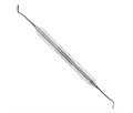 Fabri 1303-1,5F Black - узкая гладилка с двухугловым штопфером-шариком Ø1.5mm, эргономичная ручка Ø10mm, покрытие Black 1303-1,5F Black - фото 496725