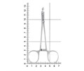 Nopa Instruments AB 571/90 - щипцы извлекающие для костных обломков, изогнутые на 90 градусов, 13,5 см AB 571/90 - фото 496748
