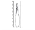 Nopa Instruments PA 001/00 - щипцы извлекающие для резцов/клыков верхней челюсти №1 PA 001/00 - фото 496766