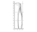 Nopa Instruments PA 033/01 - щипцы извлекающие корневые для нижней челюсти №33A PA 033/01 - фото 496797