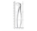 Nopa Instruments PA 013/00 - щипцы извлекающие для премоляров нижней челюсти №13 PA 013/00 - фото 496806