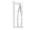 Nopa Instruments PA 033/06 - щипцы извлекающие корневые для нижней челюсти №33M PA 033/06 - фото 497055