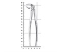 Nopa Instruments PA 024/00 - щипцы извлекающие для моляров нижней челюсти левые №24 PA 024/00 - фото 497064