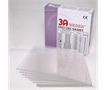 3A Medes EV Gasket Splint 080 - пластины квадратные для изготовления ортодонтических шин, размер 127x127 мм, толщина 2,0 мм, 12 шт. ST3-17-GS8-sq - фото 499146