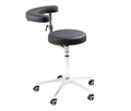 MedErgoStuhle MedErgo-801 - cтул ассистента с абдоминальным упором, цвет чёрный 150-1195 024036 - фото 499584