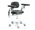MedErgoStuhle MedErgo-780 Экспорт - стул микроскописта, цвет чёрный 150-1195 024032 - фото 499704