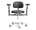 MedErgoStuhle MedErgo-780 Экспорт - стул микроскописта, цвет чёрный 150-1195 024032 - фото 499705