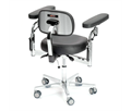 MedErgoStuhle MedErgo-780 Экспорт - стул микроскописта, цвет чёрный 150-1195 024032 - фото 499707