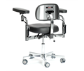 MedErgoStuhle MedErgo-780 Экспорт - стул микроскописта, цвет чёрный 150-1195 024032 - фото 499708