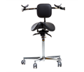 MedErgoStuhle MedErgo-784 Комфорт Плюс - стул микроскописта, цвет чёрный 150-1195 035628 - фото 499715
