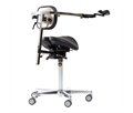 MedErgoStuhle MedErgo-784 Комфорт Плюс - стул микроскописта, цвет чёрный 150-1195 035628 - фото 499716