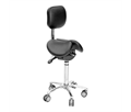 MedErgoStuhle MedErgo-782 Комфорт - стул микроскописта со спинкой, цвет чёрный 150-1195 038105 - фото 499744