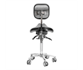 MedErgoStuhle MedErgo-782 Комфорт - стул микроскописта со спинкой, цвет чёрный 150-1195 038105 - фото 499747