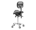 MedErgoStuhle MedErgo-782 Комфорт - стул микроскописта со спинкой, цвет чёрный 150-1195 038105 - фото 499748