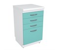 ПИК ТМЯ-4.0 - тумба медицинская 4 ящика на подиуме 029858 - фото 500112