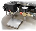 WuerWei W-602 - безмасляный компрессор для одной стоматологической установки с ресивером 35 л (85 л/мин) 09080160 / W-602 - фото 500235