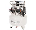Mercury HK-2EW-35 - безмасляный компрессор для 1-2 стоматологических установок, с ресивером 35 л (100 л/мин), с осушителем 033651 - фото 500281
