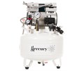 Mercury HK-2EW-35 - безмасляный компрессор для 1-2 стоматологических установок, с ресивером 35 л (100 л/мин), с осушителем 033651 - фото 500282