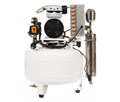 Mercury HK-2EW-35 - безмасляный компрессор для 1-2 стоматологических установок, с ресивером 35 л (100 л/мин), с осушителем 033651 - фото 500285