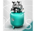 WuerWei W-601A - безмасляный компрессор для одной стоматологической установки с ресивером 24 л (85 л/мин) W-601A - фото 500308