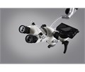 МедПрибор Прима Д - мобильный дентальный операционный микроскоп с LED-подсветкой, окуляром 12.5/FN 18 мм с фиксированным колпачком, объективом f=300, и наклонным двойным светоделителем 50:50 или 80:20 012337 - фото 503689