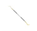 Asa Dental 1102T-1 - гладилка N1 двусторонняя с нитрит-титановым покрытием (золотым) 1102T-1 - фото 505689
