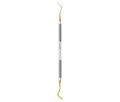 Asa Dental 1102T-1 - гладилка N1 двусторонняя с нитрит-титановым покрытием (золотым) 1102T-1 - фото 505690