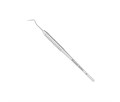 Asa Dental ML0700-9 - зонд N9 односторонний изогнутый малый Leonardo с полой легкой ручкой ML0700-9 - фото 506079