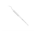 Asa Dental ML0700-17 - зонд N17 односторонний изогнутый в двух местах Leonardo с полой легкой ручкой ML0700-17 - фото 506265