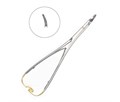 HLW 20-22B - иглодержатель хирургический изогнутый Nadelhalter TC, 17 см 20-22B - фото 506467