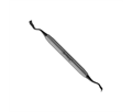 Hu-Friedy Bone Scraper Buser #1/3, 4/6 мм - костный скребок, ручка Black Line PPBUSER13X - фото 507030