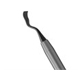 Hu-Friedy Bone Scraper Buser #1/3, 4/6 мм - костный скребок, ручка Black Line PPBUSER13X - фото 507032