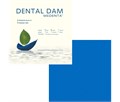 Medenta Dental Dam - завеса резиновая "Раббер дам" Медента голубая/средняя 09001 - фото 507220