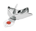 Asa Dental 2803-L3 - ложка слепочная нижняя средняя (M) без перфорации с бортиками, с цветной кодировкой (красная) 2803-L3 - фото 507748