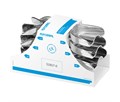 Asa Dental S2807-6 - ложка слепочная, набор 6 штук, без перфорации с бортиками S2807-6 - фото 507751