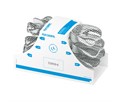 Asa Dental S2809-6 - ложка слепочная, набор 6 ложек с перфорацией с бортиками S2809-6 - фото 507757
