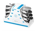 Asa Dental S2807-8 - ложка слепочная, набор 8 штук, без перфорации с бортиками S2807-8 - фото 507760