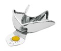 Asa Dental 2803-L4 - ложка слепочная нижняя малая (S) без перфорации с бортиками, с цветной кодировкой (жёлтая) 2803-L4 - фото 507811