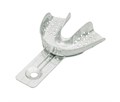 Asa Dental 2816-L1 - ложка слепочная нижняя малая (S) с перфораций без бортика, детская, из алюминия 2816-L1 - фото 507847