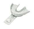 Asa Dental 2816-L2 - ложка слепочная нижняя средняя (M) с перфораций без бортика, детская, из алюминия 2816-L2 - фото 507855
