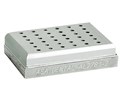 Asa Dental AL2761-2 - подставка для боров, 36. шт., алюминий, угловые AL2761-2 - фото 507895