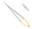 HLW 40-48B - ножницы хирургические изогнутые Micro Schere TC, 170 мм 40-48B - фото 508141