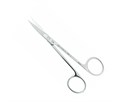 Asa Dental 0300-2 - ножницы для десны N2 изогнутые по плоскости, 12 см 0300-2 - фото 508192