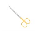 HLW 19-6TC - ножницы хирургические изогнутые Goldmann-Fox TC, 125 мм 19-6TC - фото 508236